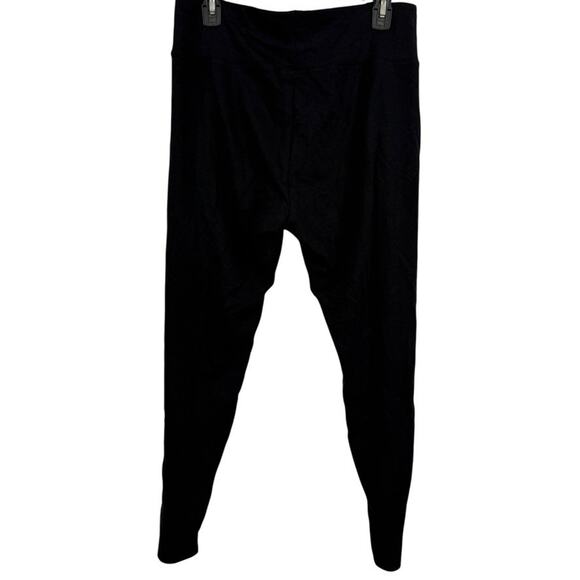 Eileen Fisher Petite High Waisted Ankle Legging Black Pants Soft Knit NWT sz P L - Picture 13 of 16